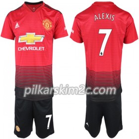 Koszulka Manchester United Alexis Sanchez 7 Dziecięca Główna 2018-2019 - Koszulki Piłkarskie